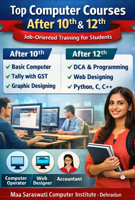 Top Computer Courses After 10th & 12th