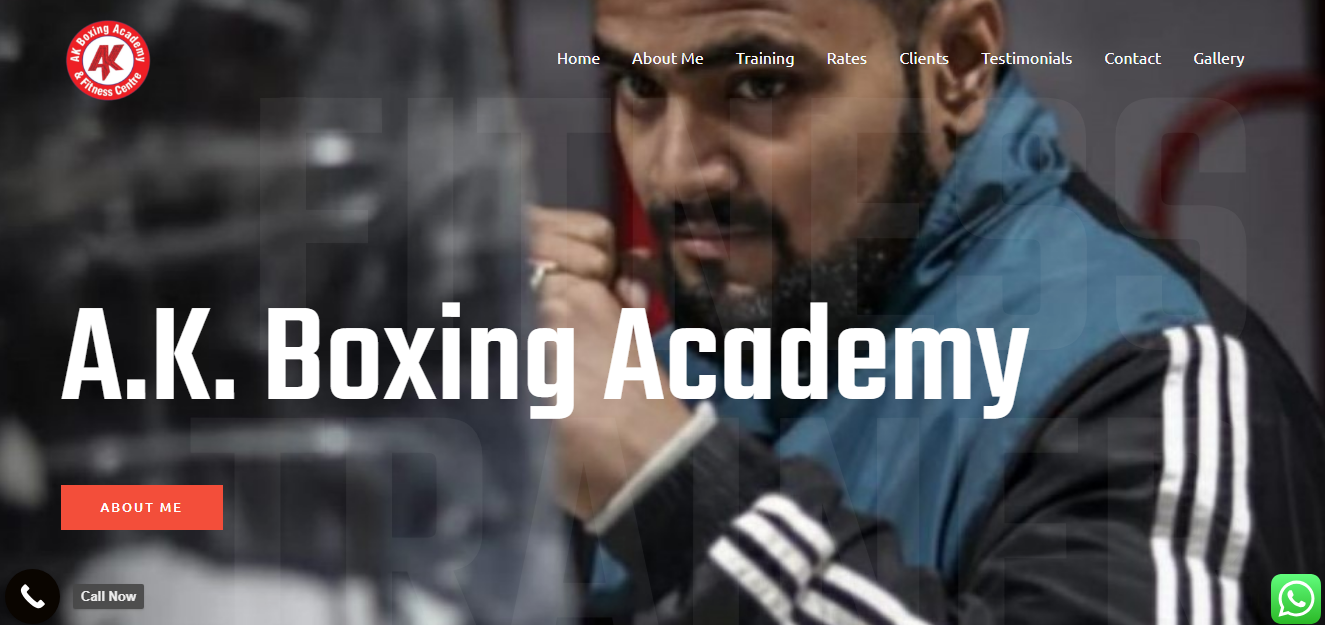 A.K. Boxing Academy Dynamic Cover Graphics