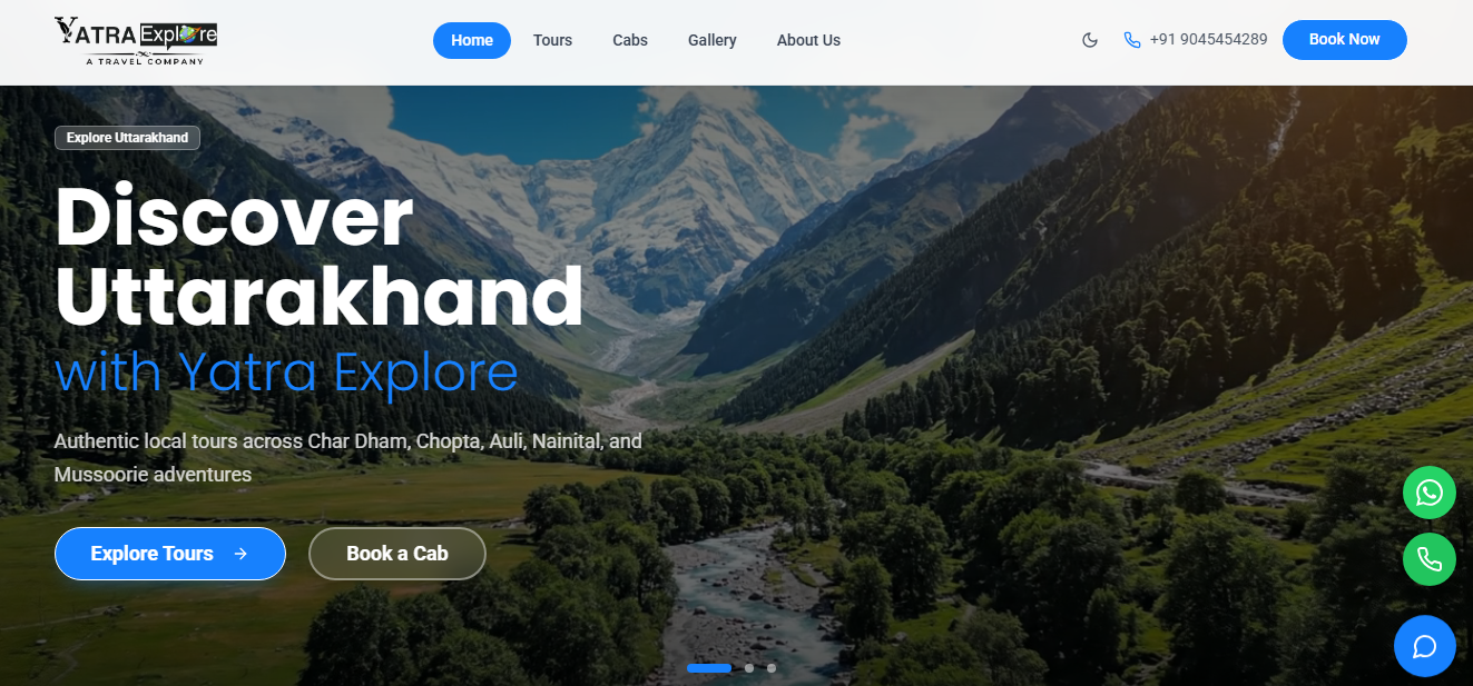Yatra Explore Dynamic Cover Graphics
